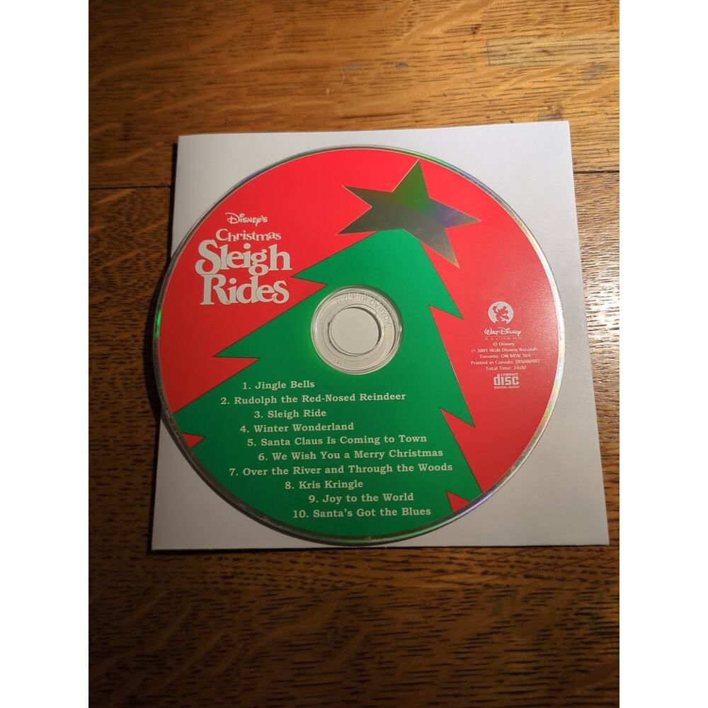 Christmas Sleigh Rides Cd Disc Only